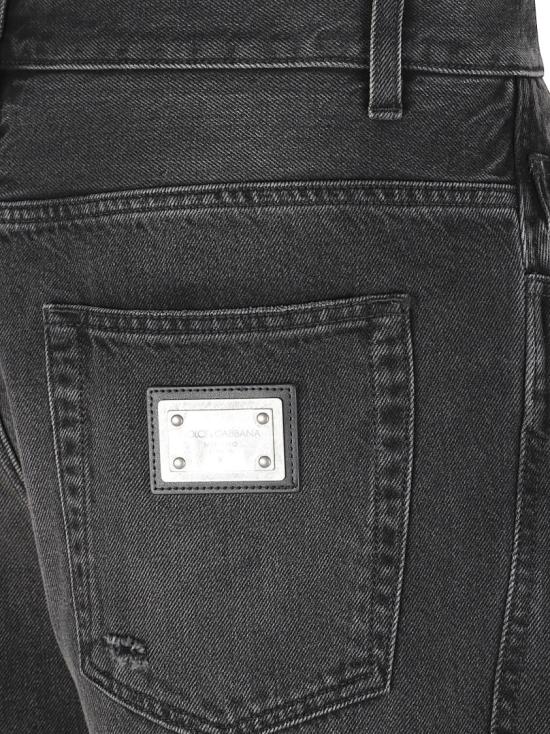 26SS 돌체앤가바나 데님 팬츠 GP1E8DG8OM9S9001 Black - DOLCE & GABBANA