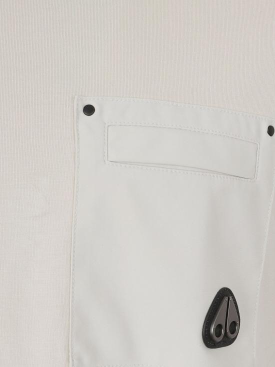 26SS 무스너클 반팔 티셔츠 M15MT733 1705 White - MOOSE KNUCKLES