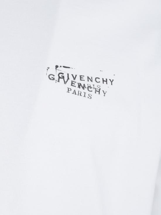 26SS 지방시 반팔 티셔츠 BM71NK3YSA100 White - GIVENCHY