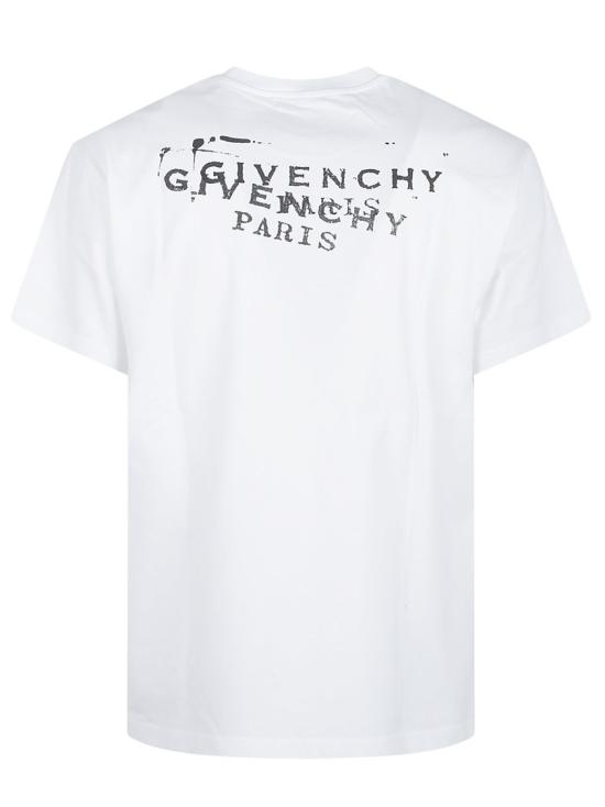26SS 지방시 반팔 티셔츠 BM71NK3YSA100 White - GIVENCHY