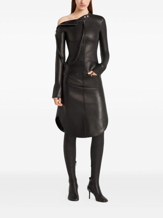 25FW 쿠레쥬 긴팔 티셔츠 325CTO436PU0049 9999 Black - COURREGES