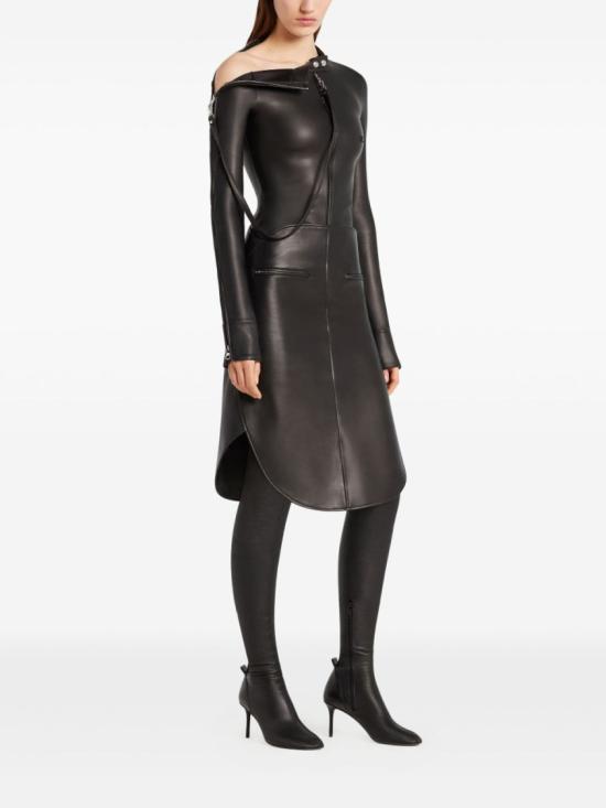 25FW 쿠레쥬 긴팔 티셔츠 325CTO436PU0049 9999 Black - COURREGES