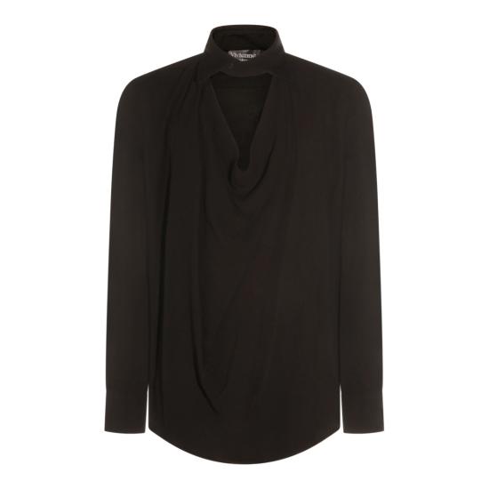 26SS 비비안웨스트우드 셔츠 2401004GW01EMN405 Black
