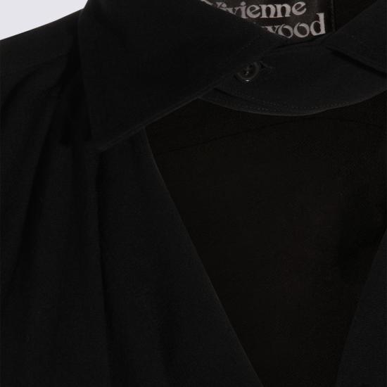 26SS 비비안웨스트우드 셔츠 2401004GW01EMN405 Black - VIVIENNE WESTWOOD