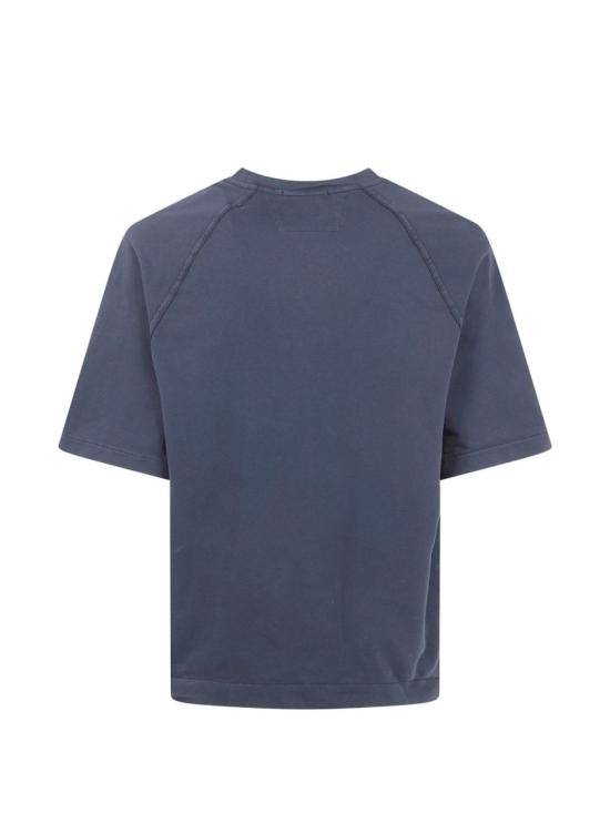 26SS 씨피 컴퍼니 라이트 플리스 숏슬리브 스웨트셔츠 20CMSS034A002246G Grey - C.P. COMPANY