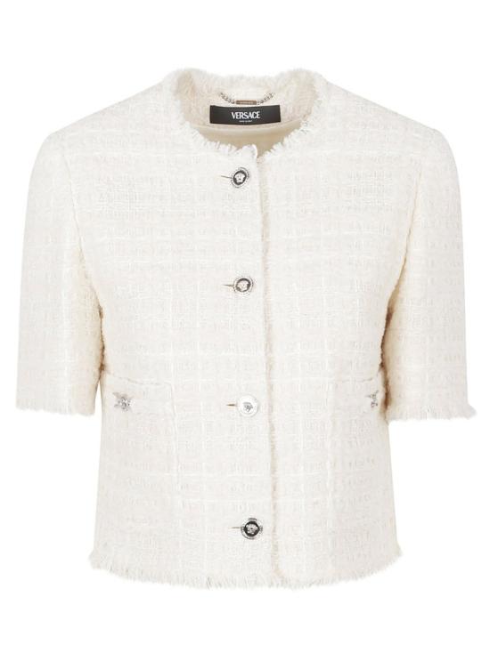 26SS 베르사체 자켓 10230801A165141W010 White