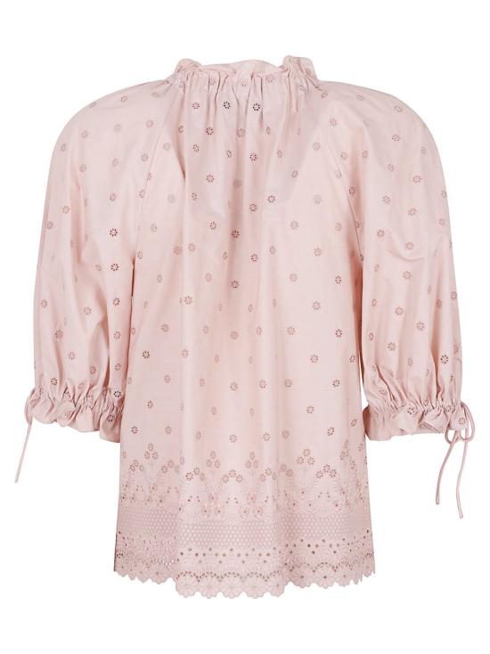 26SS 발렌티노 가라바니 탑 8B3AEBL0A3Q 9YD Neutrals - VALENTINO GARAVANI