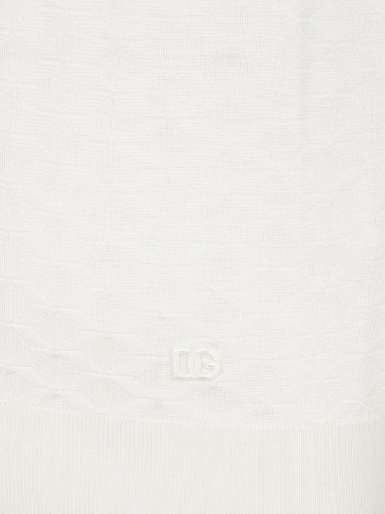 26SS 돌체앤가바나 폴로 티셔츠 GXZ02ZJBSOFW0001 White - DOLCE & GABBANA