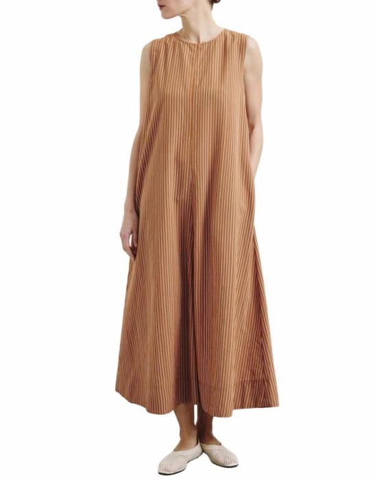 26FW Pomandère 롱 원피스 261 3319 19028 Brown - POMANDERE