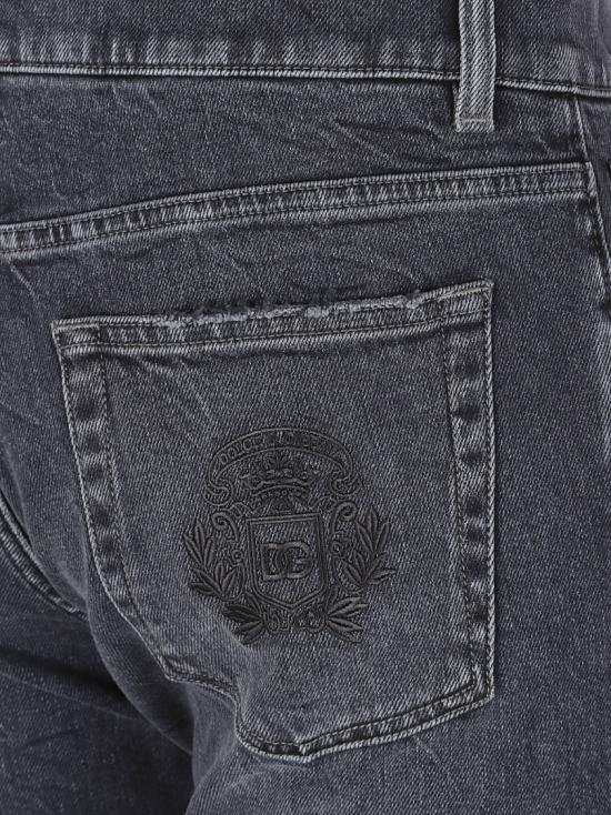 26SS 돌체앤가바나 데님 팬츠 GY07CZG8OW1S9001 Grey - DOLCE & GABBANA