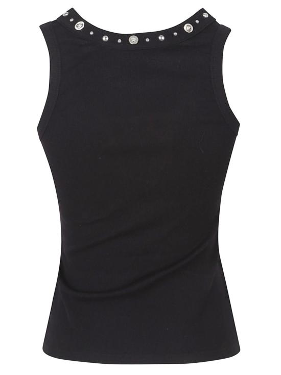 26SS 베르사체 탑 10232091A172211B000 Black - VERSACE