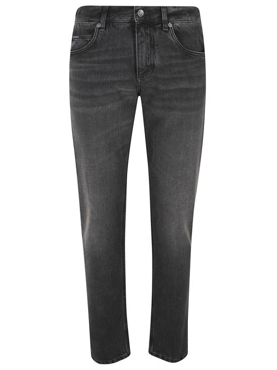 26SS 돌체앤가바나 레귤러 코튼 진 돌체앤가바나 GYJCCDG8OM9S9001 Black