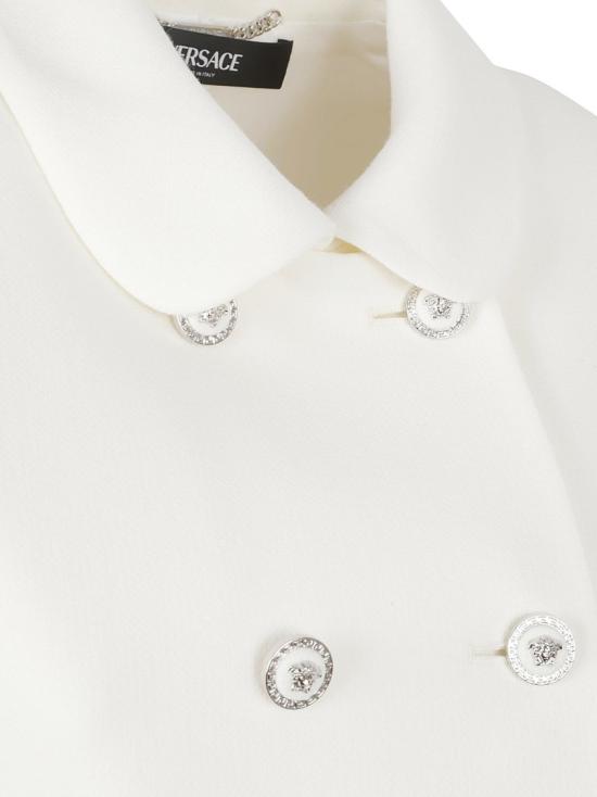 26SS 베르사체 수트 자켓 10230621A127891W010 White - VERSACE