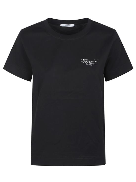 26SS 지방시 반팔 티셔츠 BW70FJP7A7001 Black