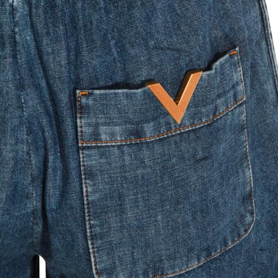 26SS 발렌티노 가라바니 데님 8B3DD5509YA558 Blue - VALENTINO GARAVANI