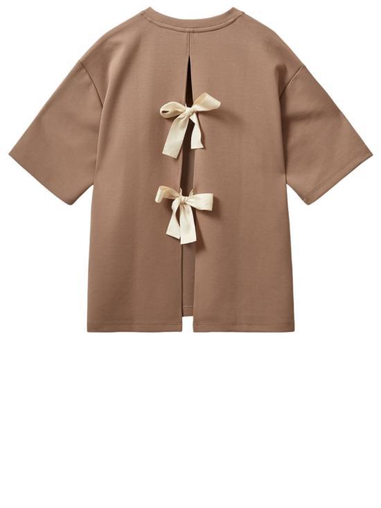 26SS 더 가먼트 반팔 티셔츠 21721513 Brown - THE GARMENT