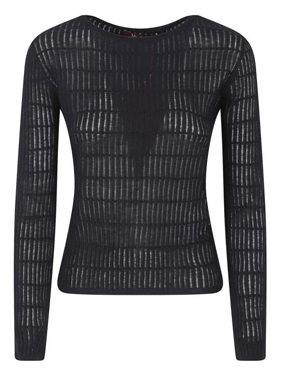 26SS 막스마라 긴팔 티셔츠 2616361061600 008 Black