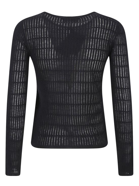 26SS 막스마라 긴팔 티셔츠 2616361061600 008 Black - MAX MARA