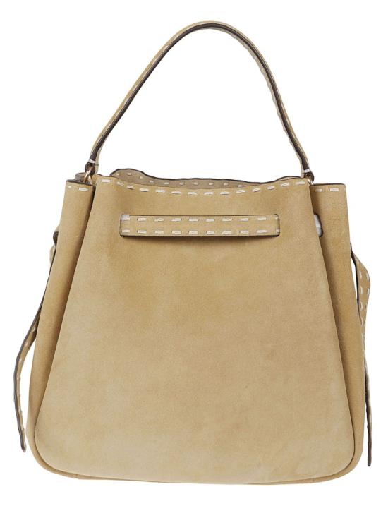 26SS 토리버치 로미 스웨이드 버킷 백 178664 250 Brown - TORY BURCH