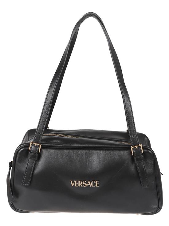 26SS 베르사체 VERSACE TAG 나파 라지 볼링백 10164281A131711B00V Black