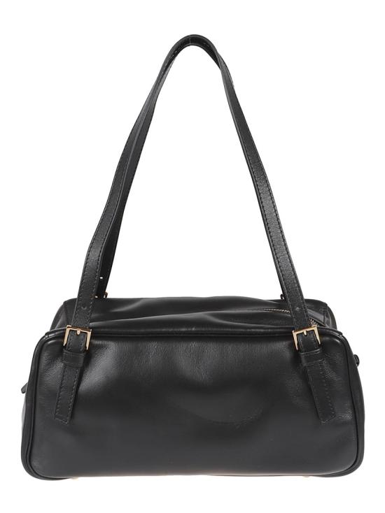 26SS 베르사체 VERSACE TAG 나파 라지 볼링백 10164281A131711B00V Black - VERSACE