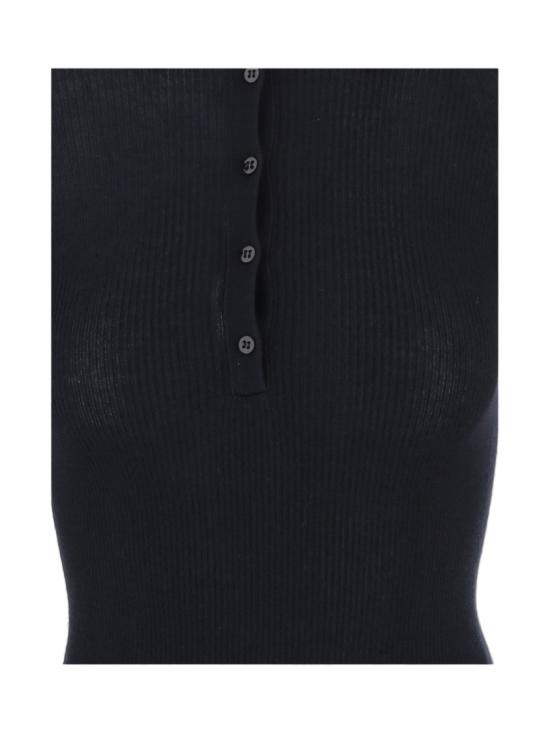 26SS 사 수 파이 폴로 티셔츠 S266140350 Black - SA SU PHI