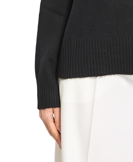 25FW 루루 드 세종 스웨터 ANAALDSBLACK Black - LOULOU DE SAISON