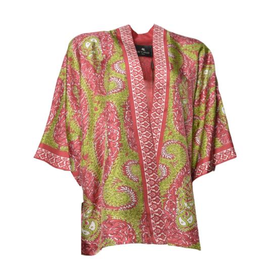 26SS 에트로 수트 자켓 WRCA0025AKH14 X0896 Rosa verde