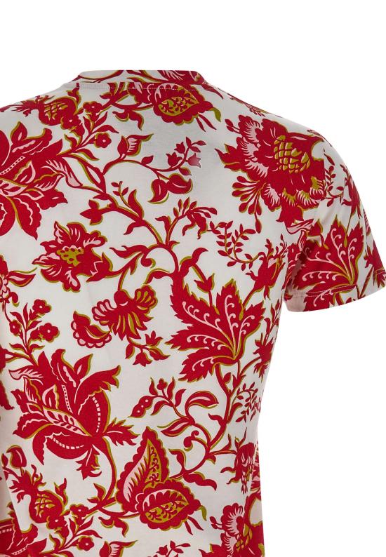 26SS 에트로 반팔 티셔츠 WRMA0006AKH27 X0808 Red - ETRO