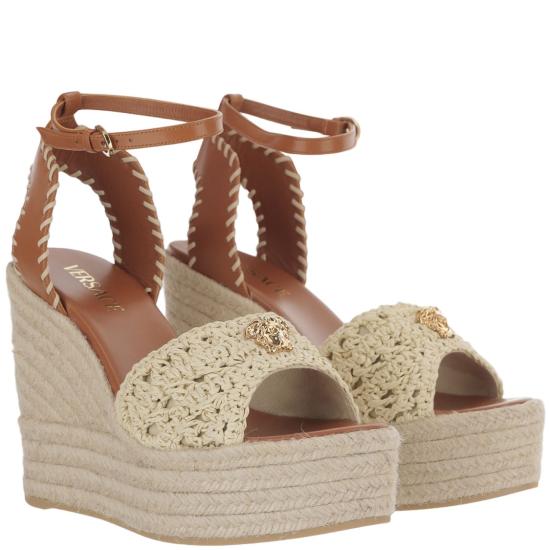 26SS 베르사체 샌들 10230741A170442KJ8V Neutrals - VERSACE