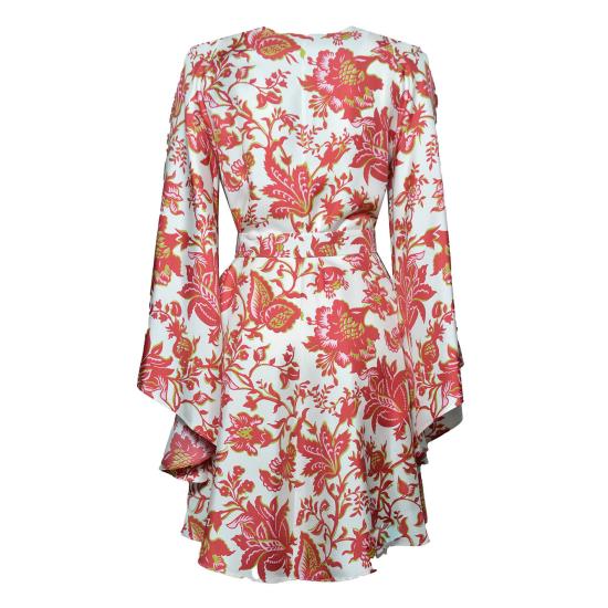 26SS 에트로 미디 원피스 WRHA0523AKH15 X0808 Rosso bianco - ETRO