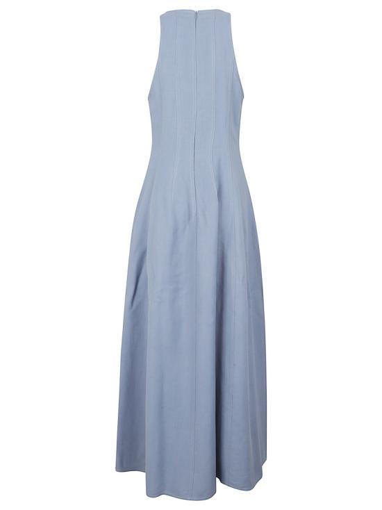 26SS 브루넬로 쿠치넬리 롱 원피스 MH126A5171 C9135 Blue - BRUNELLO CUCINELLI