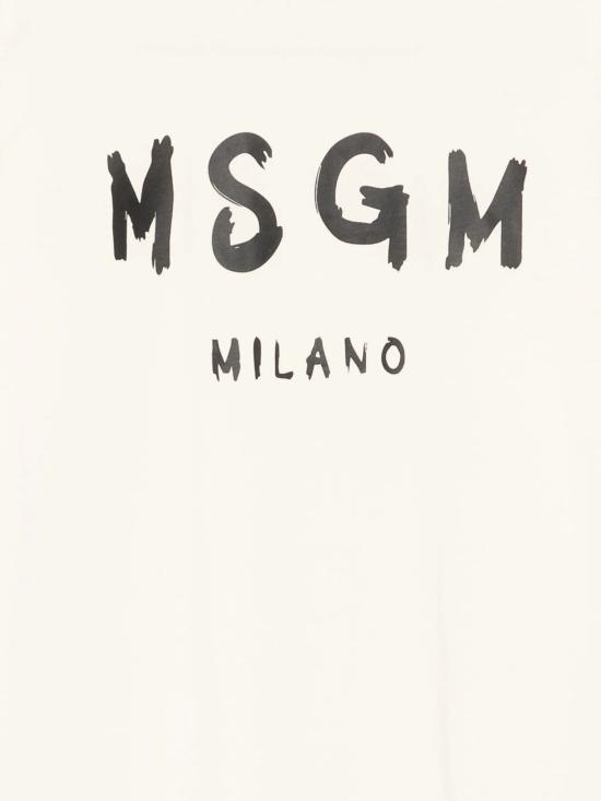 26SS [키즈] 엠에스지엠 티셔츠 S6MSJUTH001 013 Beige - MSGM