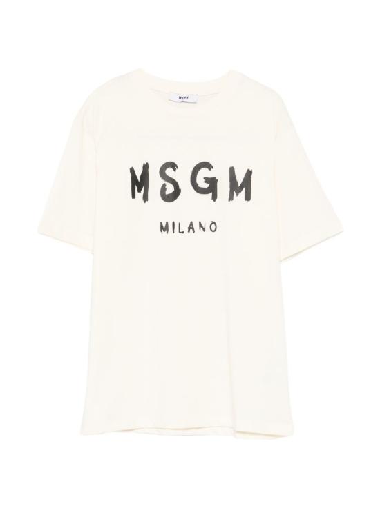 26SS [키즈] 엠에스지엠 티셔츠 S6MSJUTH001 013 Beige - MSGM