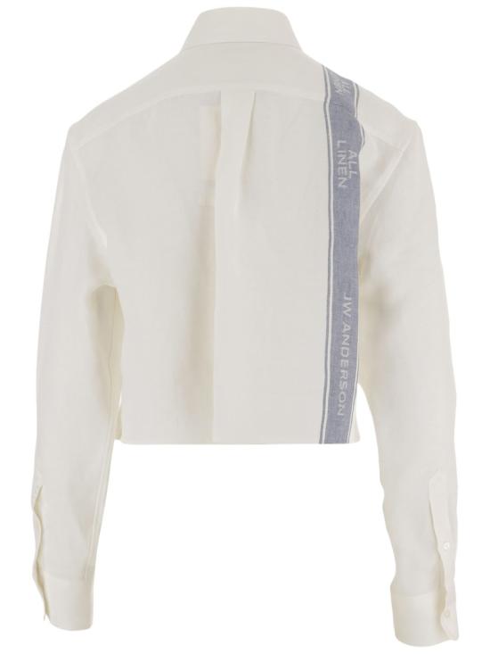26SS JW앤더슨 셔츠 SH0384PG1898614 White - JW ANDERSON