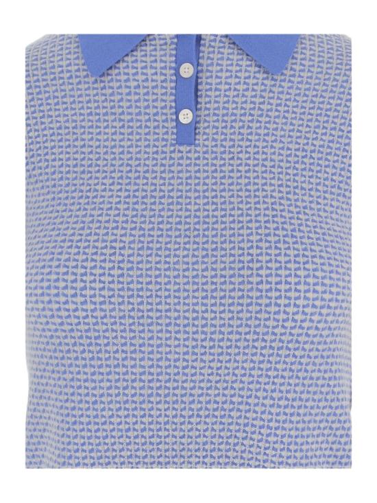 26SS 게스트 인 레지던스 폴로 티셔츠 W39011WFAMSAICO Blue - GUEST IN RESIDENCE