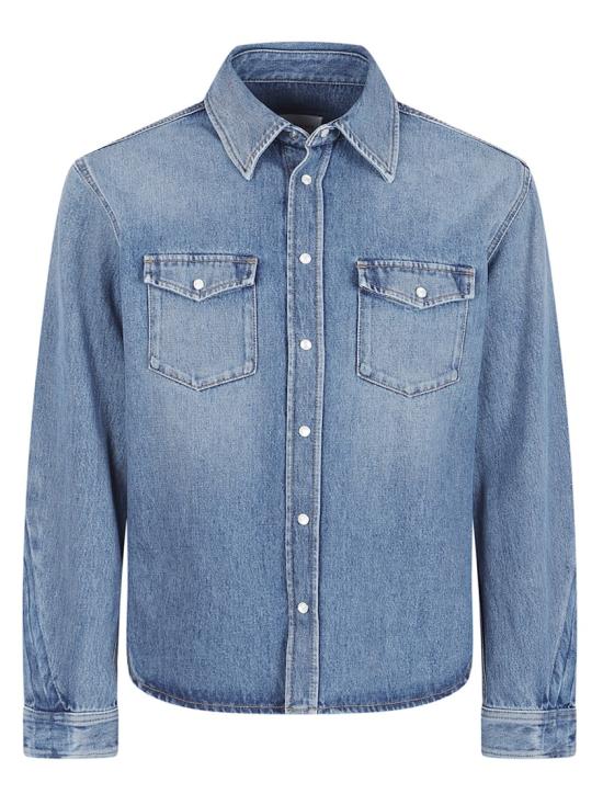 26SS 지방시 데님 셔츠 BM616V5YD3420 Blue