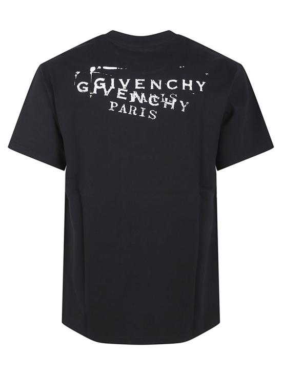 26SS 지방시 반팔 티셔츠 BM71NK3YSA001 Black - GIVENCHY