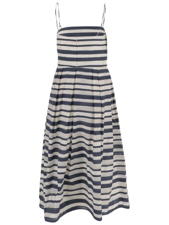 26SS 랄프 로렌 롱 원피스 P08699001NAVYCREAM Grey - RALPH LAUREN