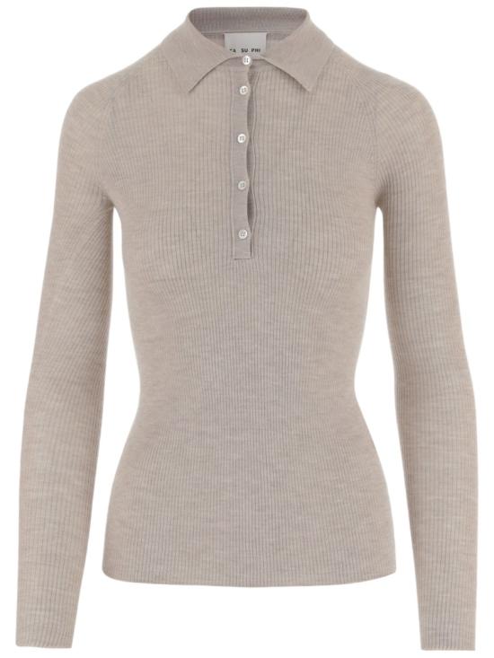 26SS 사 수 파이 폴로 티셔츠 S266140820 Grey