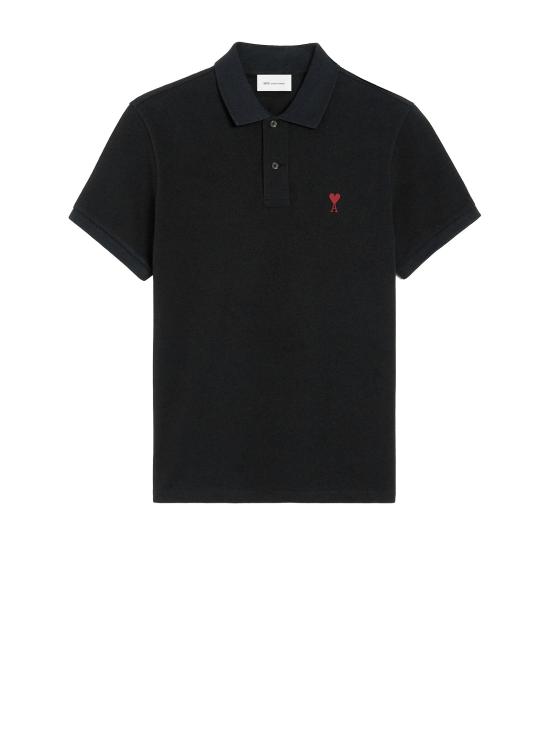 26SS 아미 폴로 티셔츠 BFUPL001 760 Black