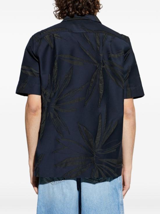 26SS 드리스 반 노튼 반팔 셔츠 261 020742 3199 509 Blue - DRIES VAN NOTEN