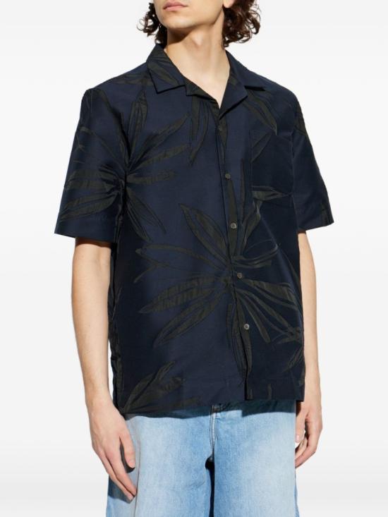 26SS 드리스 반 노튼 반팔 셔츠 261 020742 3199 509 Blue - DRIES VAN NOTEN