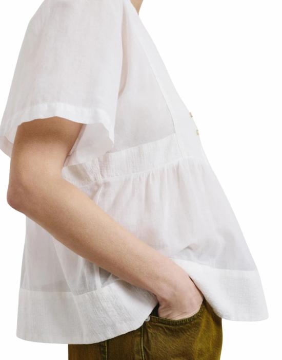26FW Pomandère 반팔 티셔츠 261 9496 11639 White - POMANDERE