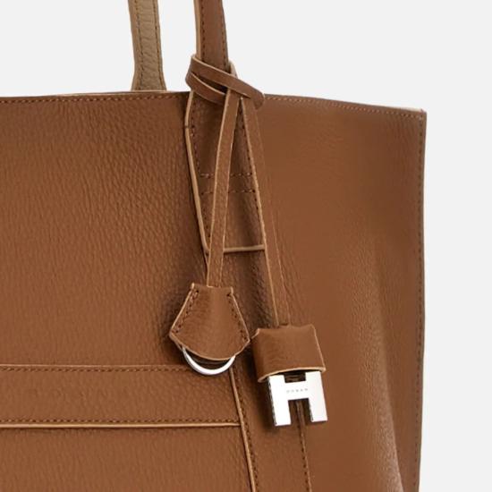 26SS 호간 토트백 KBW01WA0300UZU7E23 Brown - HOGAN