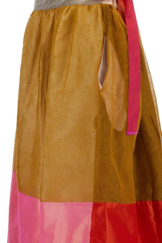 26SS 다니엘라 그레지스 스커트 G88BAWPTCG88BA Brown - DANIELA GREGIS