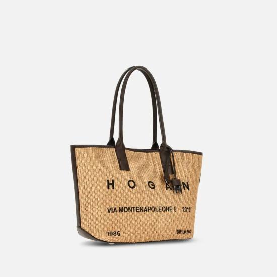 26SS 호간 토트백 KBW01TA3200UYI7E06 Neutrals - HOGAN