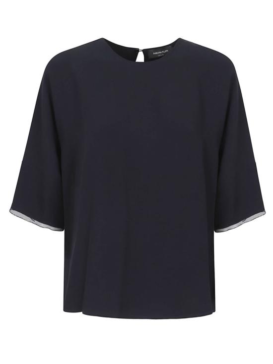 26SS 파비아나 필리피 반팔 티셔츠 TPD276F728M1915146 Black