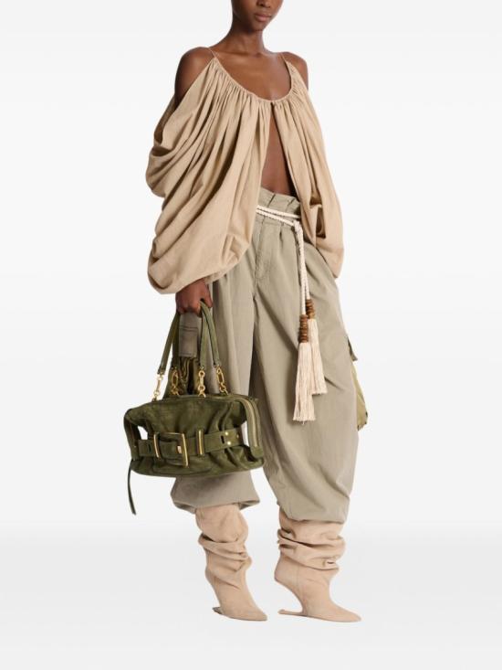 26SS 발망 토트백 GN0DB035LCAO 7AS Green - BALMAIN