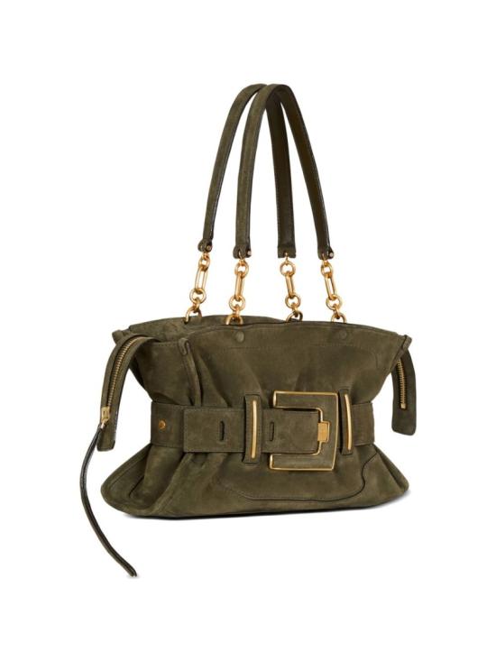 26SS 발망 숄더백 GN0DB035LCAO 7AS Green - BALMAIN